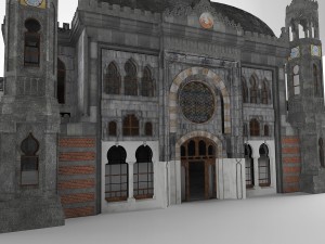 sirkeci tren gar 3D Model