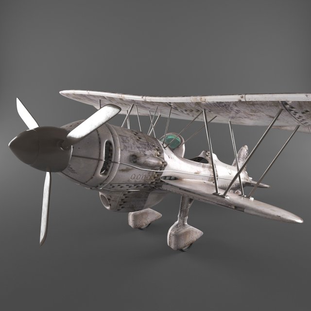 air plane 3D Model .c4d .max .obj .3ds .fbx .stl .blend 