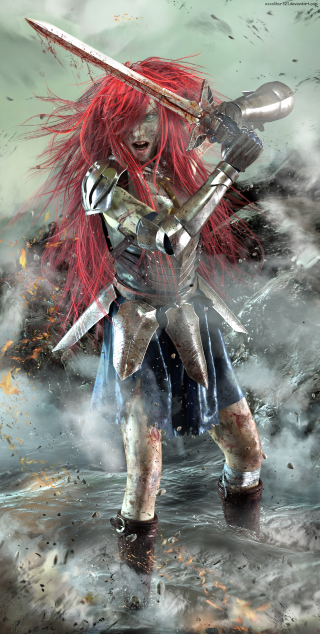erza scarlet Modèle 3D .c4d .max .obj .3ds .fbx .stl .blend 