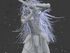 erza scarlet Modèle 3D