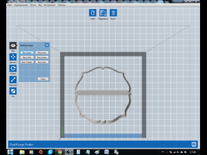 plate 28 cookie cutter for professional 3D 打印模型
