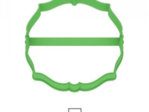 plate 28 cookie cutter for professional 3D 打印模型