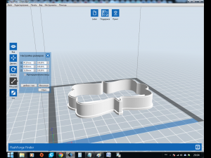 plate 27 cookie cutter for professional 3D Druckmodell