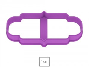 plate 26 cookie cutter for professional 3D Baskı Modeli