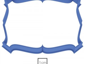 plate 24 cookie cutter for professional 3D printmodel
