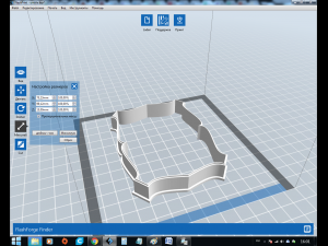 plate 24 cookie cutter for professional 3D printmodel