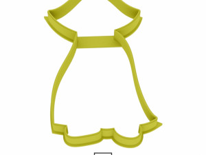dracula cookie cutter for professional 3D Baskı Modeli