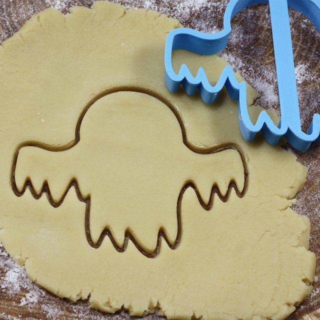 ghost 2 cookie cutter for professional 3D 打印模型 .c4d .max .obj .3ds .fbx .stl .blend 