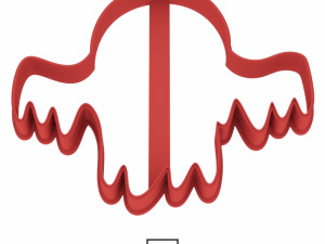 ghost 2 cookie cutter for professional 3D 打印模型