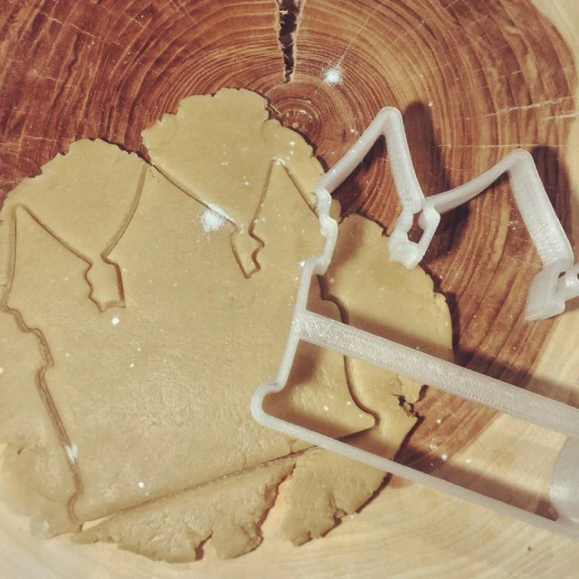 castle cookie cutter for professional 3D Print Model .c4d .max .obj .3ds .fbx .stl .blend 