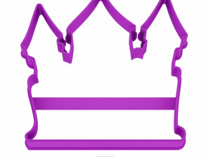 castle cookie cutter for professional 3D 打印模型