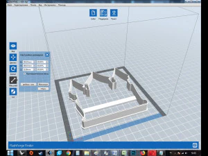 castle cookie cutter for professional 3D Print Model