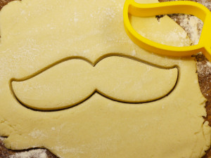 mustache 2 cookie cutter for professional 3D 打印模型