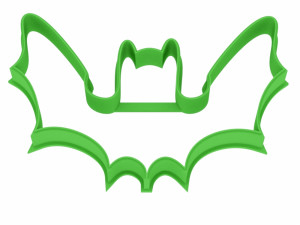 bat cookie cutter for professional 3D Druckmodell