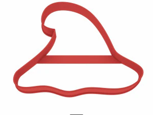 halloween hat cookie cutter for professional 3D Print Model