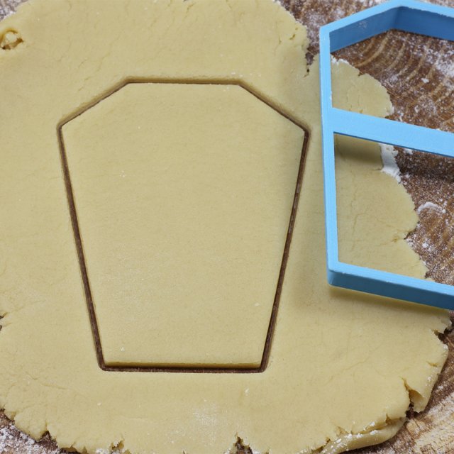 tombstone cookie cutter for professional 3D Print Model .c4d .max .obj .3ds .fbx .stl .blend 