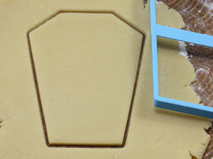 tombstone cookie cutter for professional 3D Принт Модель