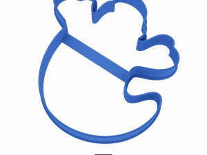 ghost cookie cutter for professional 3D Принт Модель