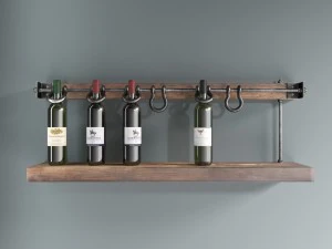 loft wine rack 3D Model