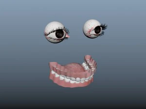 Santa girl 3D Model