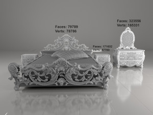 furniture set 3D 模型