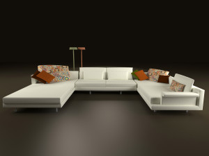 sofa 3D 모델