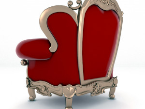luxury armchair 159 Modelo 3D