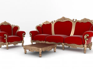 lussoset159 Modello 3D