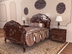 bed 89 Model 3D