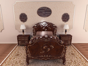bed 89 Model 3D