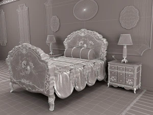 bed 89 3D Model