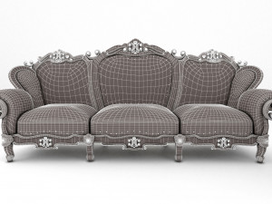sofa luxury set158 3D Model