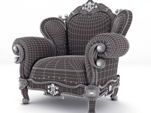 sofa luxury set158 3D Model
