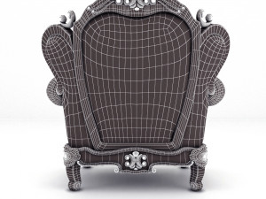 sofa luxury set158 3D Model