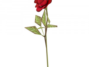 low poly rose 3D Модель