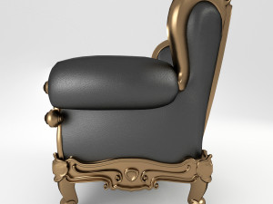 luxuryarmchair158 3D Модель