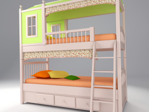 childrensbed49 3D 모델