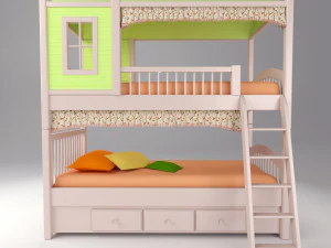 childrensbed49 3D Model