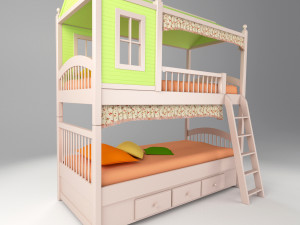 childrensbed49 3D मॉडल