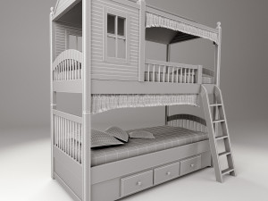 childrensbed49 3D मॉडल