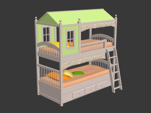 childrensbed49 3D मॉडल