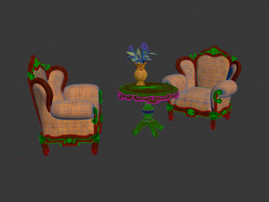 luxuryset160 Modelo 3D