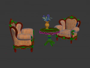 luxuryset160 3D Model