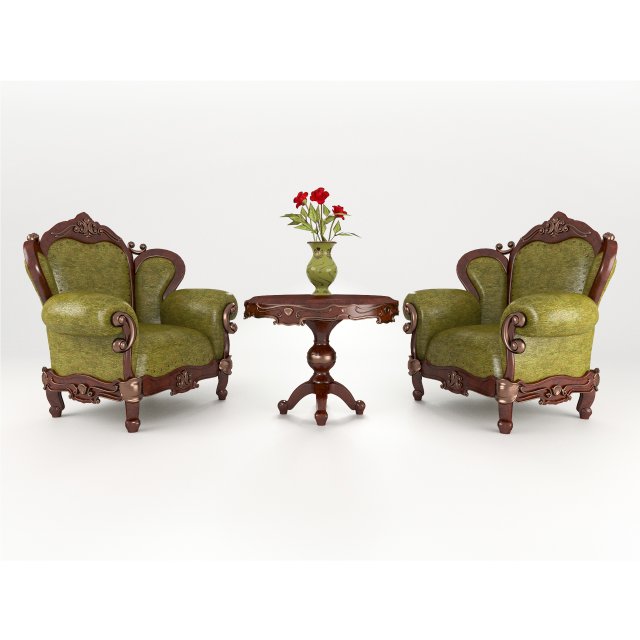 luxuryset162 3D Модель .c4d .max .obj .3ds .fbx .stl .blend 