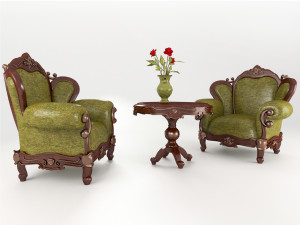 luxuryset162 3D Модель