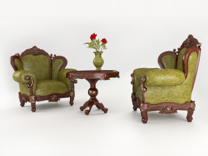 luxuryset162 3D Модель