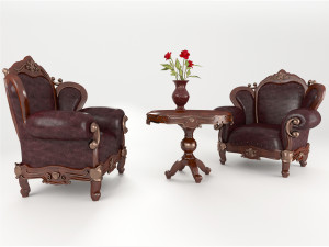 luxuryset163 3D मॉडल