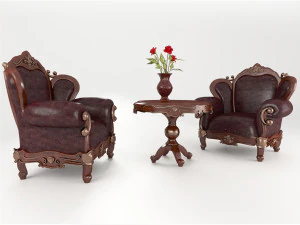 럭셔리세트163 3D 모델