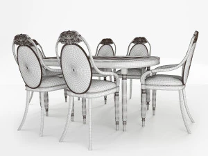 tablechairsset148 3D Model