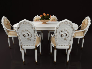 tablechairsset156 3D Model